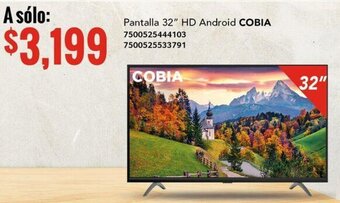 City Club Pantalla 32" HD Android COBIA 7500525444103 7500525533791 oferta