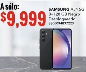 City Club SAMSUNG A54 5G 8+128 GB Negro Desbloqueado 8806094837223 oferta
