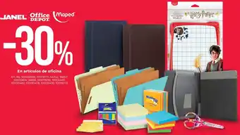 Office Depot En artículos de oficina oferta