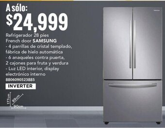 Refrigerador 28 pies French door SAMSUNG
