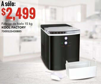 City Club Fábrica de hielo 15 kg KOOL FACTORY 7500525430885 oferta