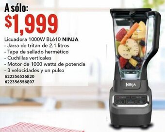 Licuadora 1000W BL610 NINJA