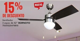 City Club Ventilador 3 aspas de 42" BORNOTO 7500525479815 oferta