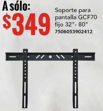 City Club Soporte para pantalla GCF70 fijo 32"- 80" 7506053902412 oferta