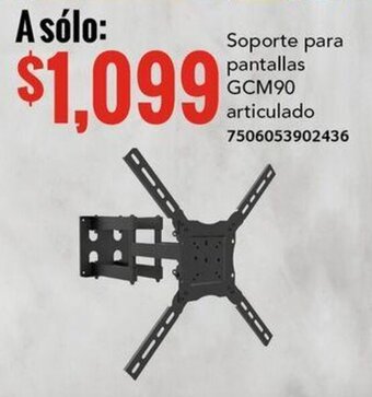 City Club Soporte para pantallas GCM90 articulado 7506053902436 oferta