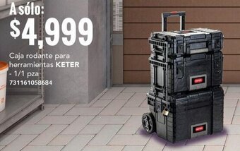 City Club Caja rodante para herramientas KETER - 1/1 pza 731161058684 oferta