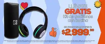 RadioShack Kit de audifonos con bocina oferta
