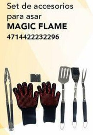Set de accesorios para asar MAGIC FLAME