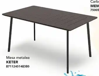 City Club Mesa metalea KETER 8711245148380 oferta