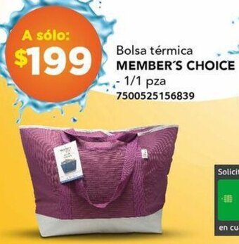 City Club Bolsa térmica MEMBER'S CHOICE 1/1 pza oferta