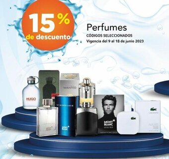 Perfumes CÓDIGOS SELECCIONADOS Vigencia del 9 al 18 de junio 2023