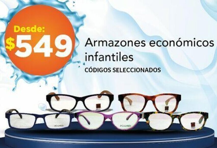 Armazones econ micos infantiles C DIGOS SELECCIONADOS oferta en