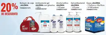 City Club Botiquín de viaje Antibacterial gel JALOMA oferta