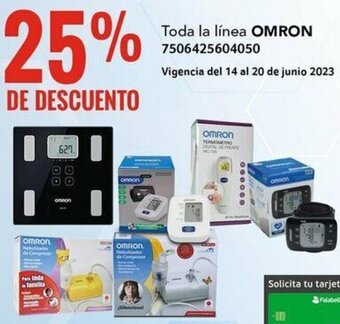 City Club Toda la línea OMRON 7506425604050 oferta