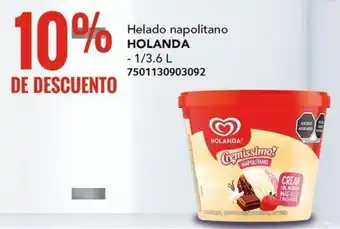 Helado napolitano HOLANDA 1/3,6L