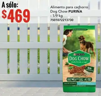 City Club Alimento para cachorro Dog Chow PURINA - 1/9 kg oferta