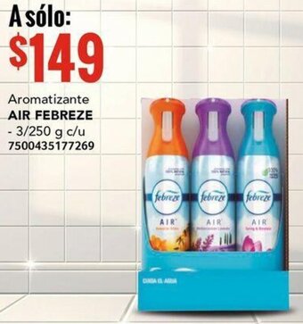 City Club Aromatizante AIR FEBREZE - 3/250 g c/u 7500435177269 oferta