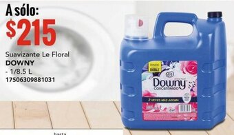 City Club Suavizante Le Floral DOWNY 1/8.5L oferta
