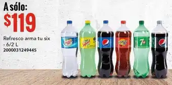City Club Refresco arma tu six 6/2L oferta
