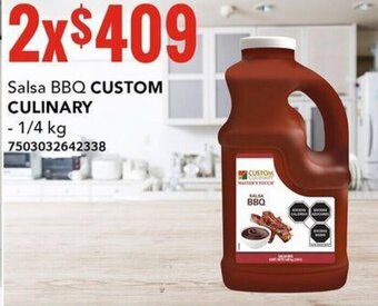 City Club Salsa BBQ CUSTOM CULINARY 1/4 kg oferta