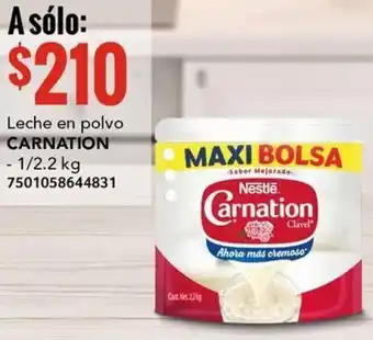 City Club Leche en polvo CARNATION 1/2.2kg oferta