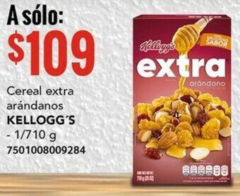 City Club Cereal extra arándanos KELLOGG'S 1/710g oferta