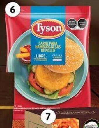 City Club Hamburguesa de pechuga TYSON - 1/1.36 kg 23700470607 oferta