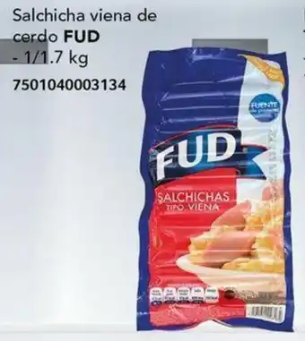 City Club Salchicha viena de cerdo FUD 1/1.7kg oferta