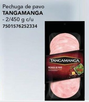 Pechuga de pavo TANGAMANGA - 2/450 g c/u 7501576252334