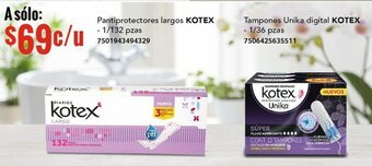 City Club Pantiprotectores largos KOTEX - 1/132 pzas 7501943494329 oferta