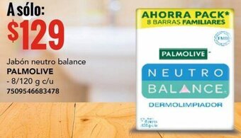 City Club Jabón neutro balance PALMOLIVE 8/120g oferta