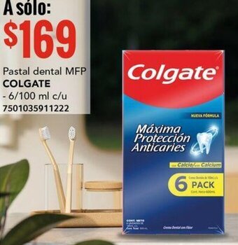City Club Pastal dental MFP COLGATE 6/100ml oferta