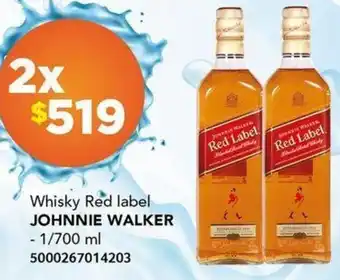 JOHNNIE WALKER - 1/700 ml