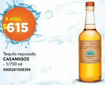City Club Tequila reposado CASAMIGOS 1/750ml oferta