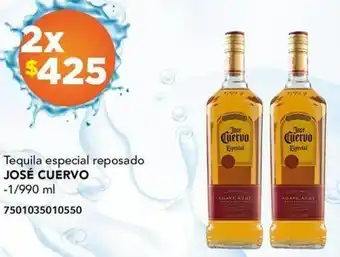 City Club Tequila especial reposado JOSÉ CUERVO 1/990ml oferta