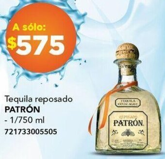 City Club Tequila reposado PATRÓN 1/750ml oferta