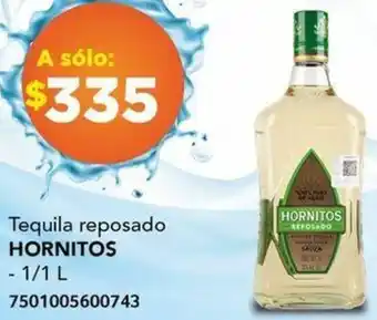 Tequila reposado HORNITOS 1/1L