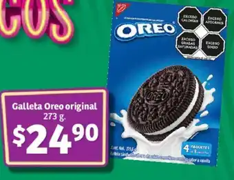 Soriana Híper Galleta Oreo original 273 g. oferta
