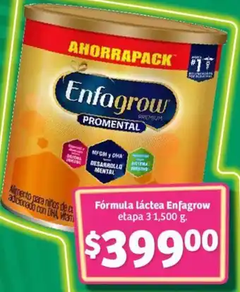 Soriana Híper Fórmula láctea Enfagrow etapa 3 1,500 g. oferta