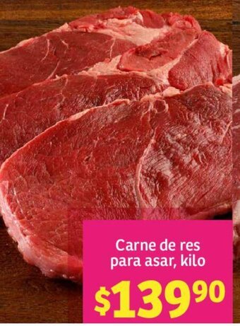 Soriana Híper Carne de res para asar, kilo oferta