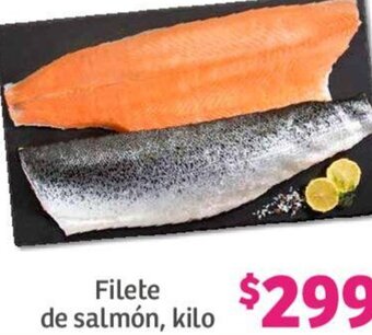 Filete de salmón, kilo