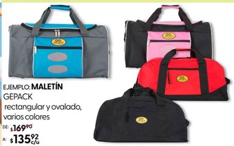 DelSol MALETÍN GEPACK oferta