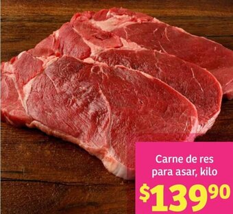 Soriana Mercado Carne de res para asar, kilo oferta