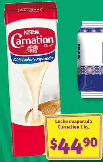 Soriana Mercado Leche evaporada Carnation 1 kg. oferta