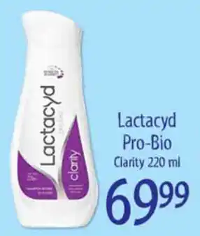 S-Mart Lactacyd Pro-Bio Clarity 220 ml oferta