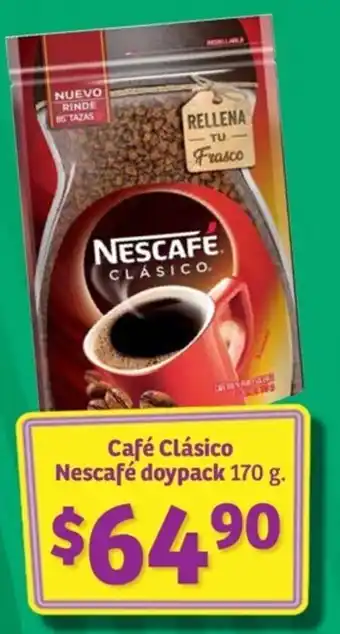 Soriana Mercado Café Clásico Nescafé doypack 170 g. oferta