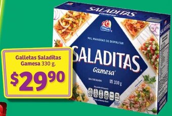 Soriana Mercado Galletas Saladitas Gamesa 330 g. oferta