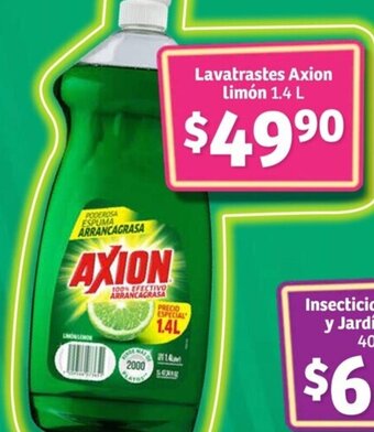 Soriana Mercado Lavatrastes Axion Limón 1.4 L oferta