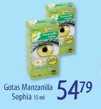 Gotas Manzanilla Sophia 15 ml
