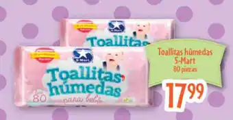Toallitas Húmedas S-Mart